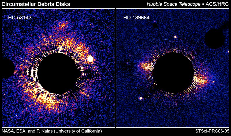 Illustration for article titled Hubble photos capture the formation of planetary systems